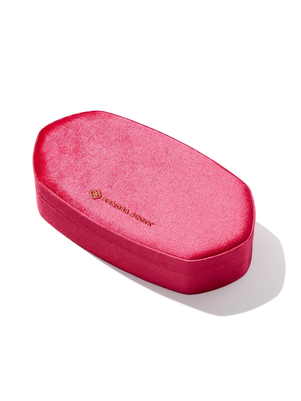 3/$25 ✨ Kendra Scott Pink Satin Oval Travel Jewelry Case Organizer
